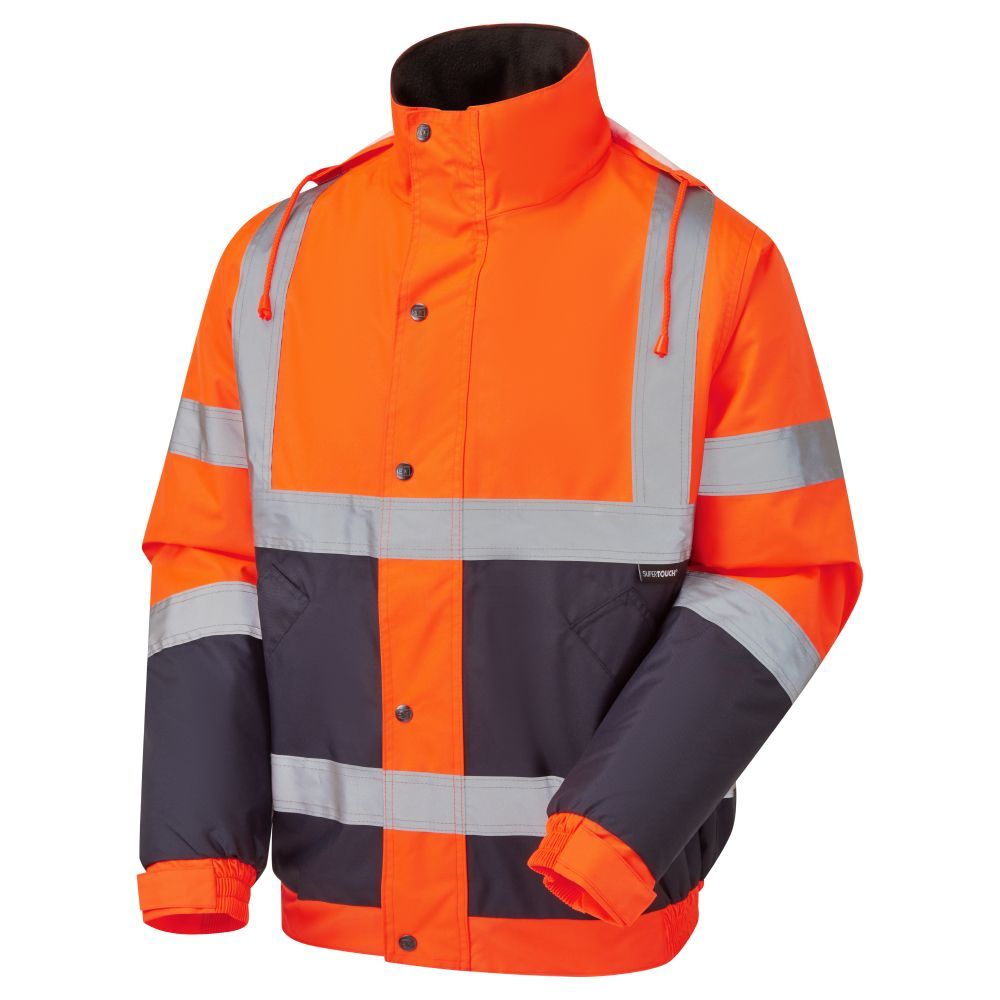 Supertouch - Hi Vis 2 Tone Bomber Jacket, main product image