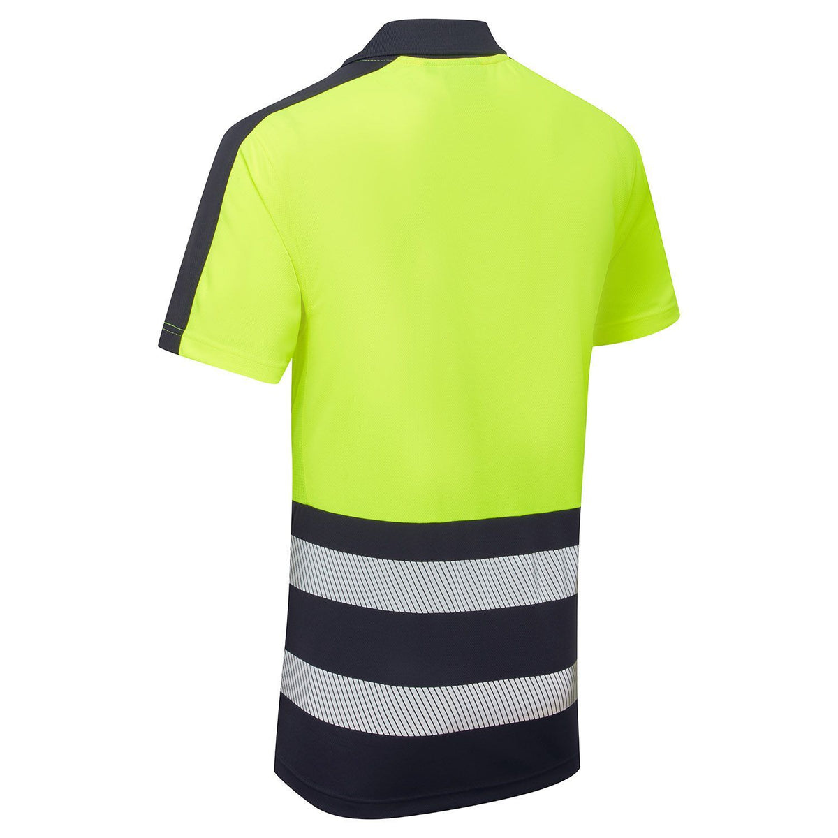 Supertouch Blue Sphere - Essentials Hi-Vis Eco Coolair Yellow Polo Shirt, image 2
