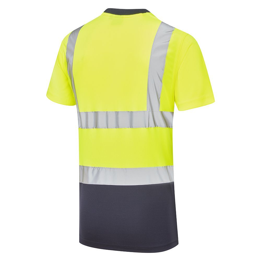 Supertouch Hi-Vis 2 Tone Yellow T-Shirt, image 2
