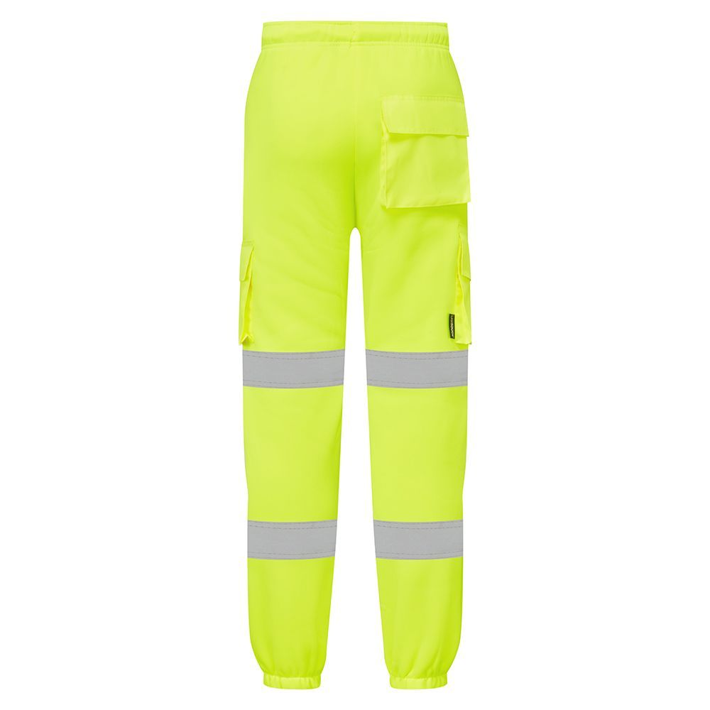 Supertouch - Hi Vis 2 Tone Jogging Bottoms, image 4