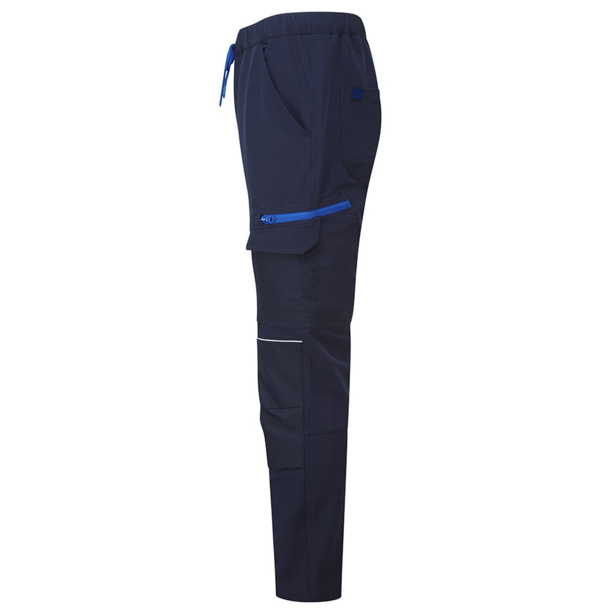 Supertouch Blue Sphere - System Eco Women's Navy/Royal Blue Quarter Zip Sweatshirt, image 3