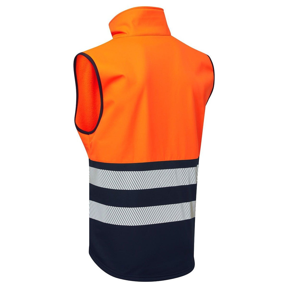Supertouch Blue Sphere - Essentials Hi Vis Eco Coolair Orange Softshell Gilet, image 6