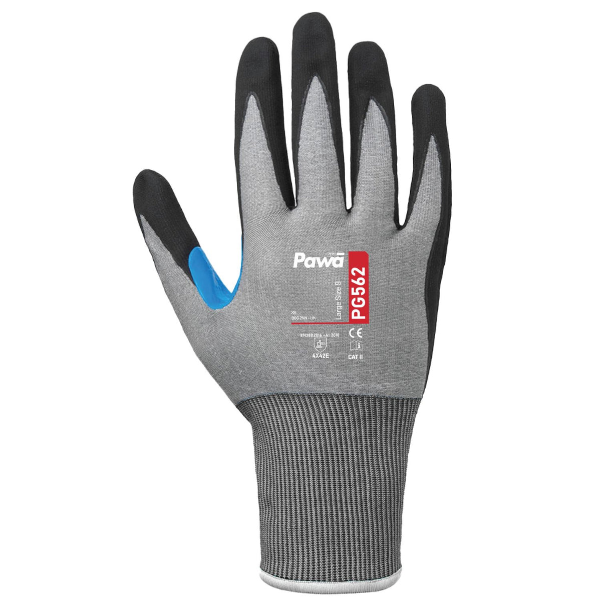 Pawa PawaÂ PG562 Cut E Cut-Resistant Nitrile Gloves, image 3