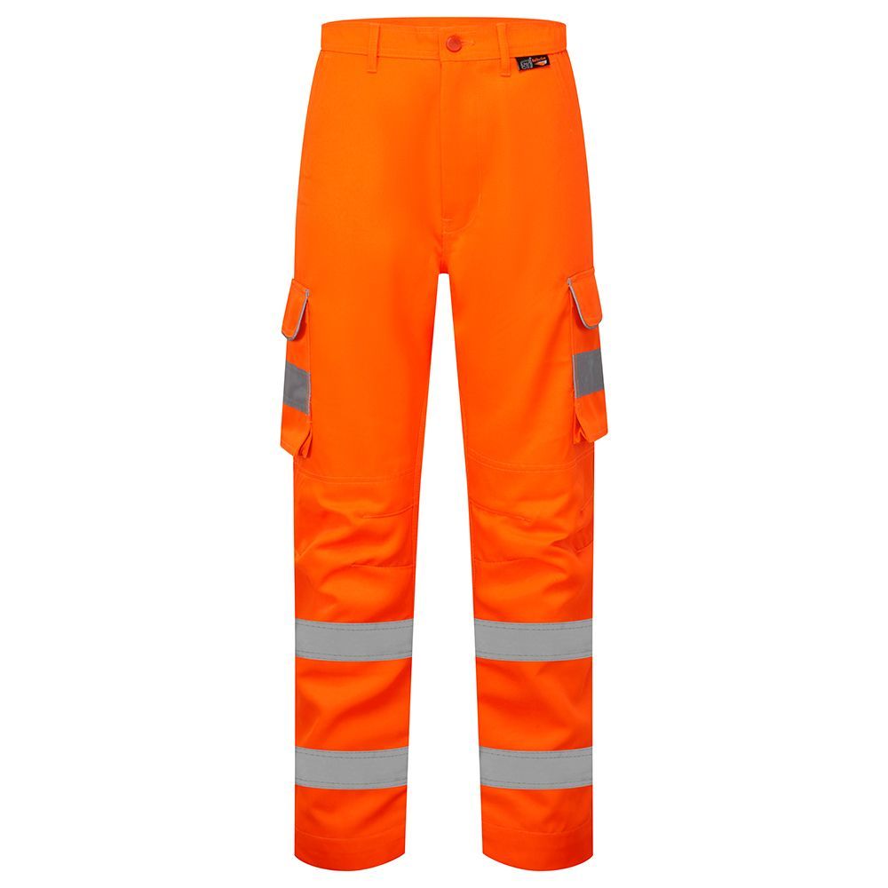 Supertouch - Ladies Hi Vis Orange Hana Combat Trouser, main product image