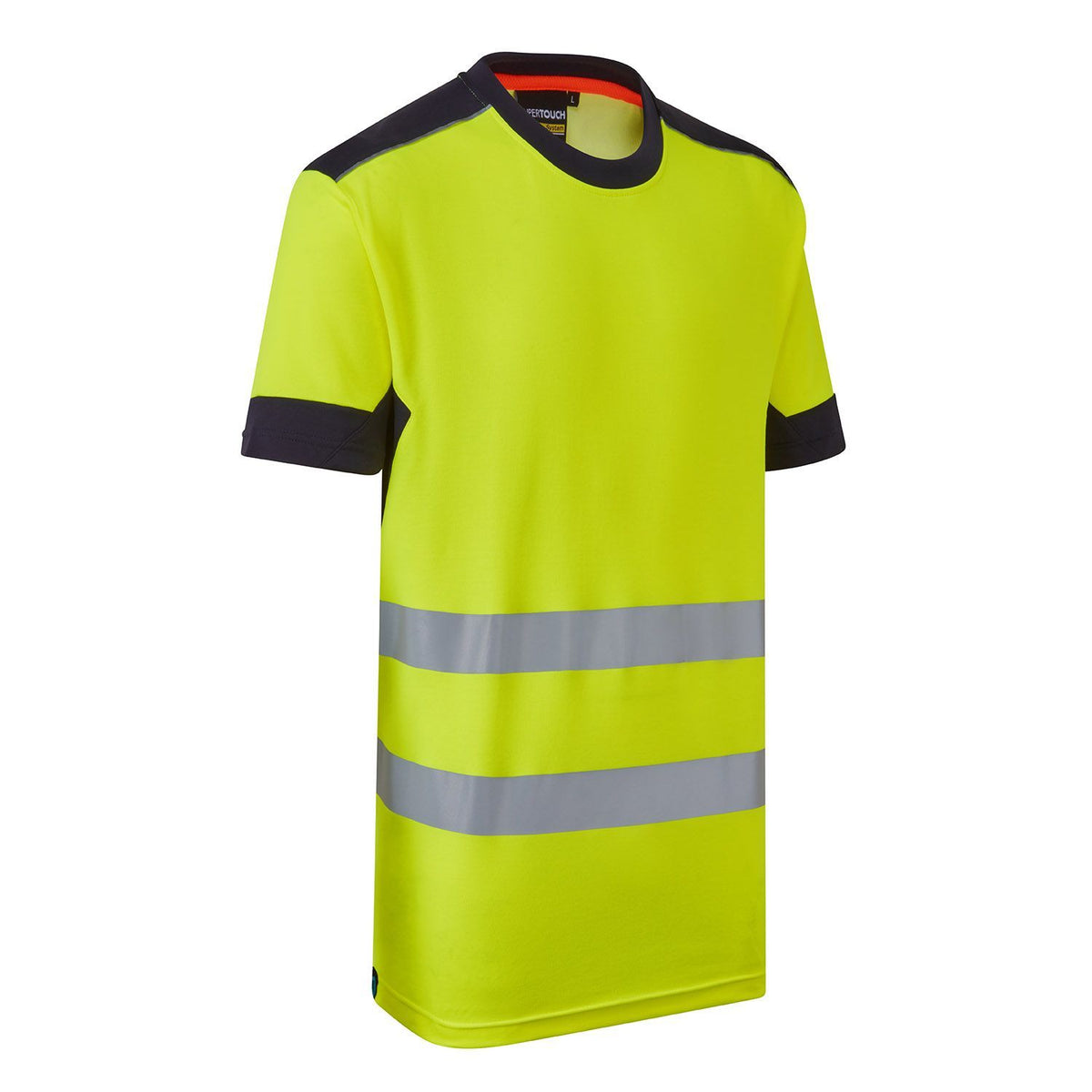 Supertouch Blue Sphere - System Hi-Vis Eco CottonCool Yellow T-Shirt, main product image