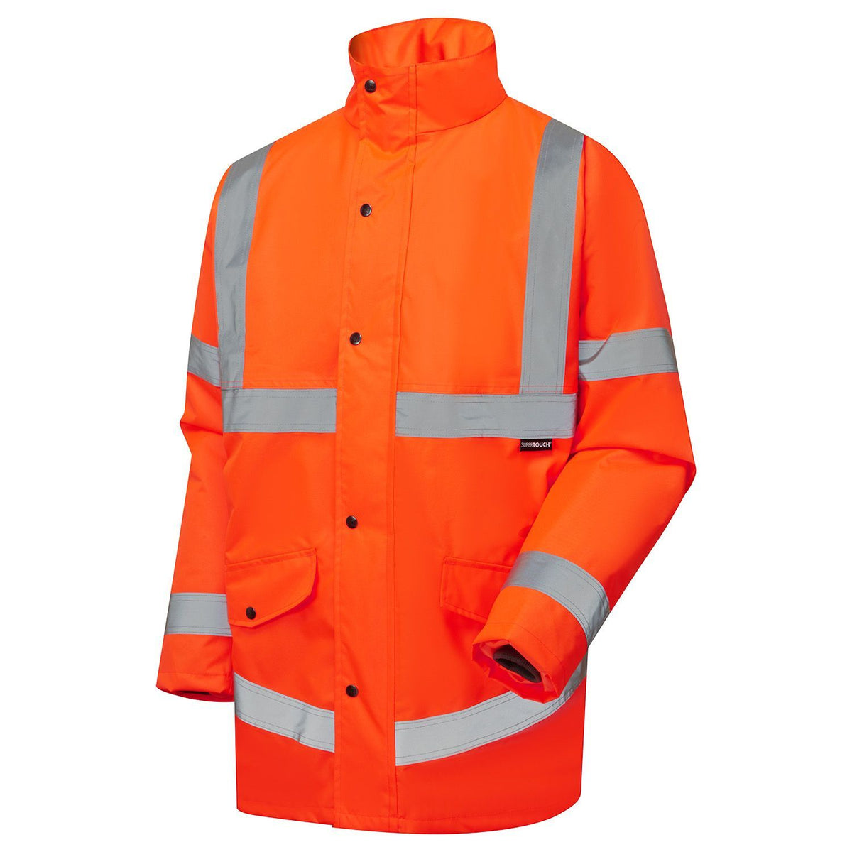 Supertouch Blue Sphere - Supertouch Eco Hi Vis Orange Parka, main product image