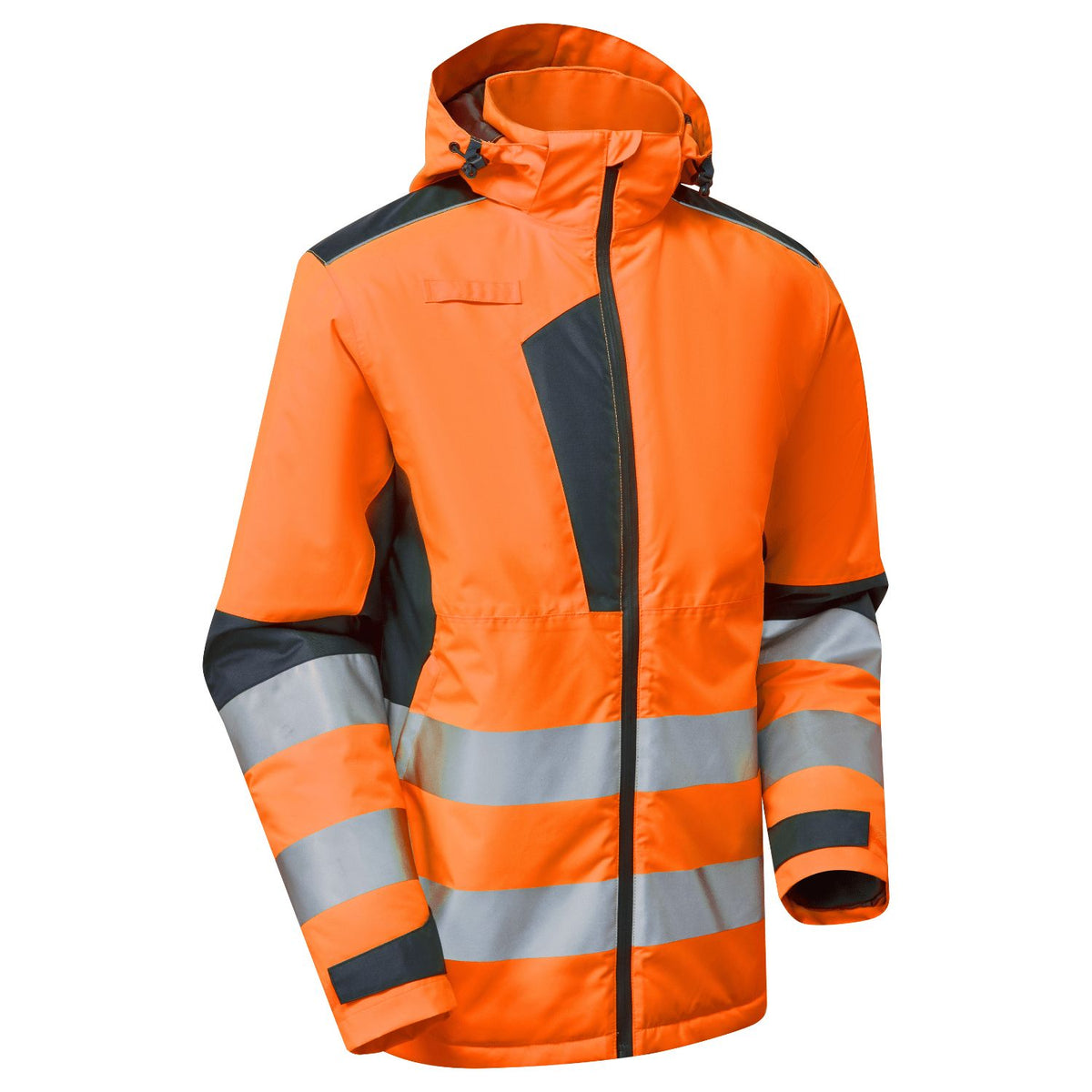 Supertouch Blue Sphere - System Hi Vis Eco Thermal Waterproof Orange/Navy Jacket, main product image