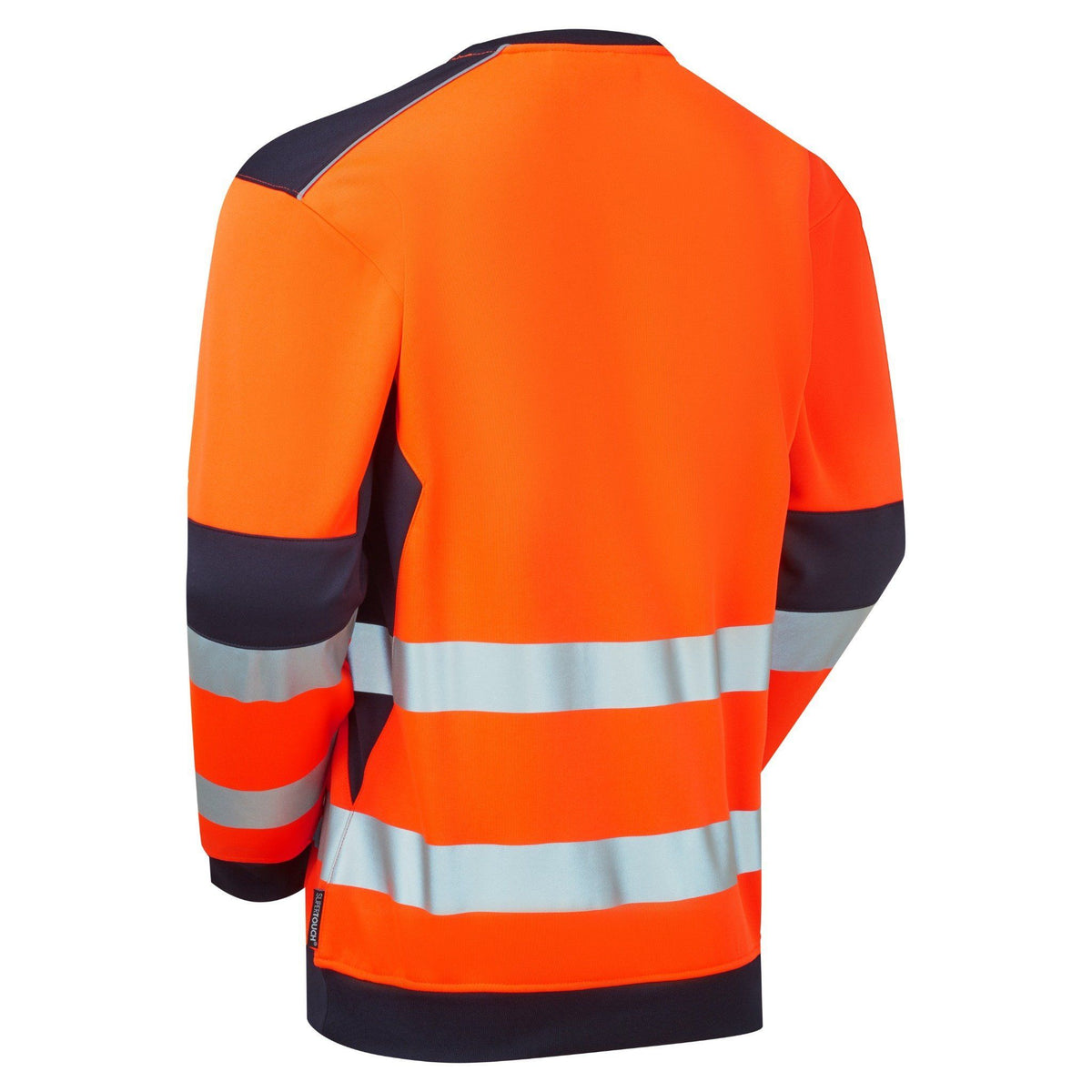 Supertouch Blue Sphere - System Hi-Vis ECO Crew Neck Orange Sweatshirt, image 4