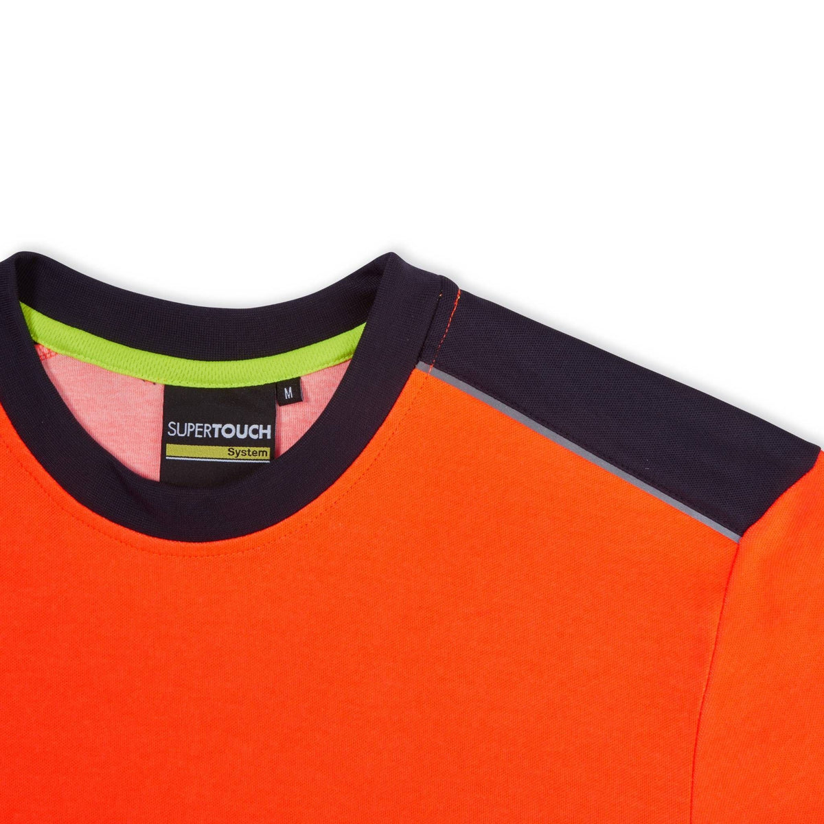 Supertouch Blue Sphere - System Hi-Vis Eco CottonCool Orange T-Shirt, image 5