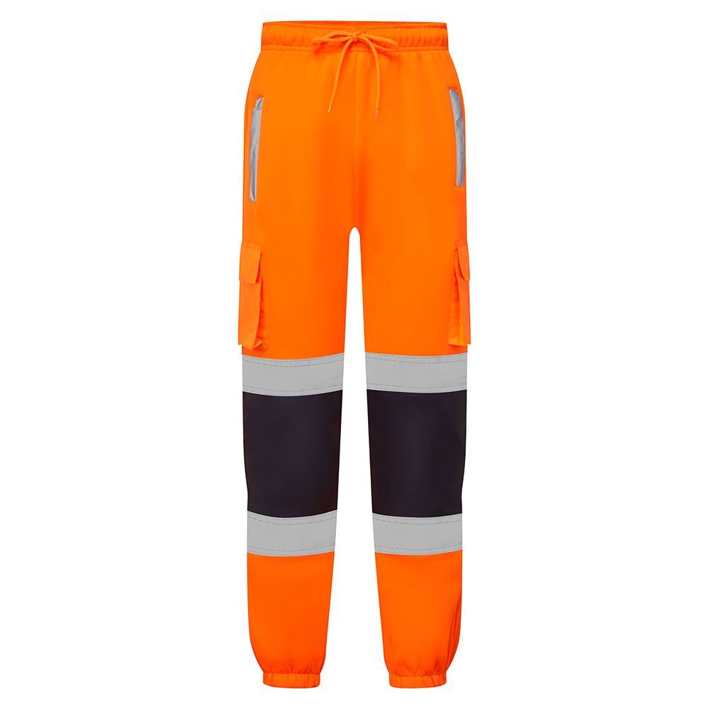 Supertouch - Hi Vis 2 Tone Jogging Bottoms, main product image