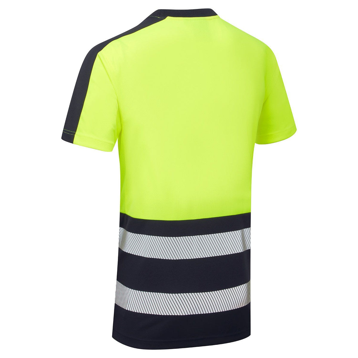 Supertouch Blue Sphere - Essentials Hi Vis Eco CoolAir Yellow T-Shirt, image 2