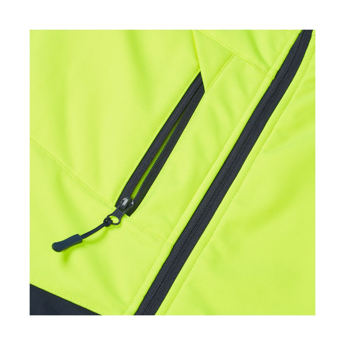 Supertouch Blue Sphere - Essentials Hi Vis Eco Coolair Yellow Softshell Gilet, image 4