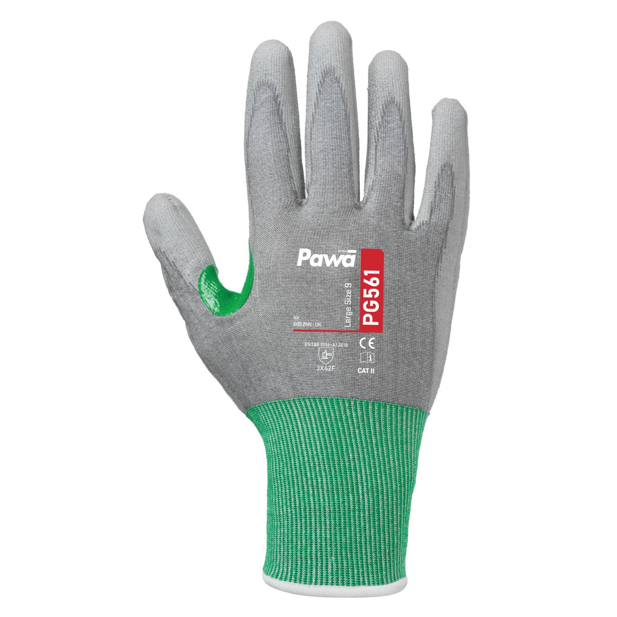 Pawa PawaÂ PG561 Cut F Cut-Resistant PU Gloves, image 3
