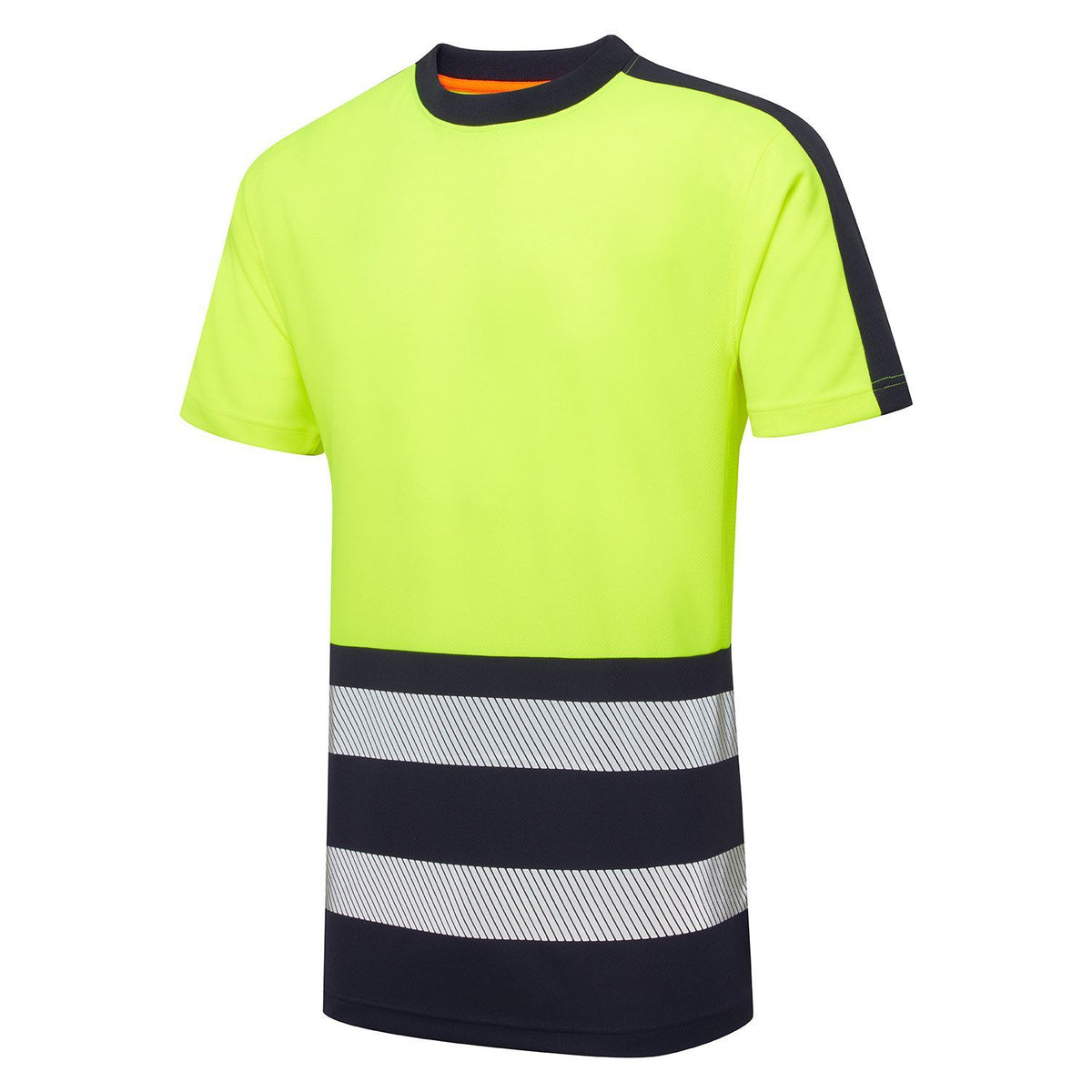 Supertouch Blue Sphere - Essentials Hi Vis Eco CoolAir Yellow T-Shirt, main product image