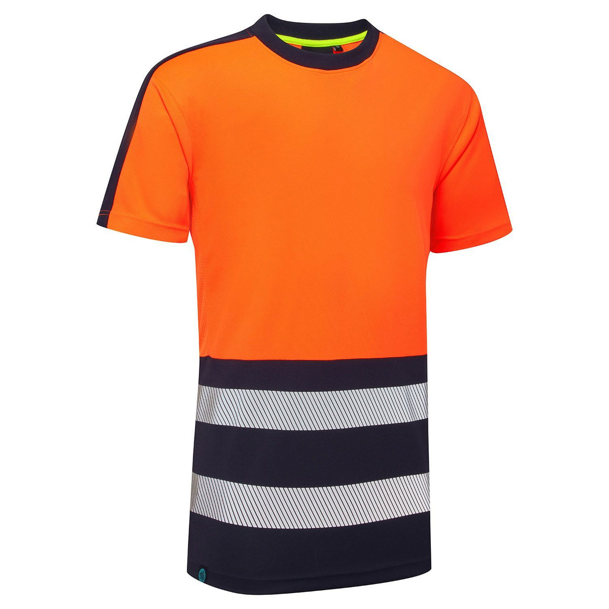 Supertouch Blue Sphere - Essentials Hi Vis Eco CoolAir Orange T-Shirt, image 5