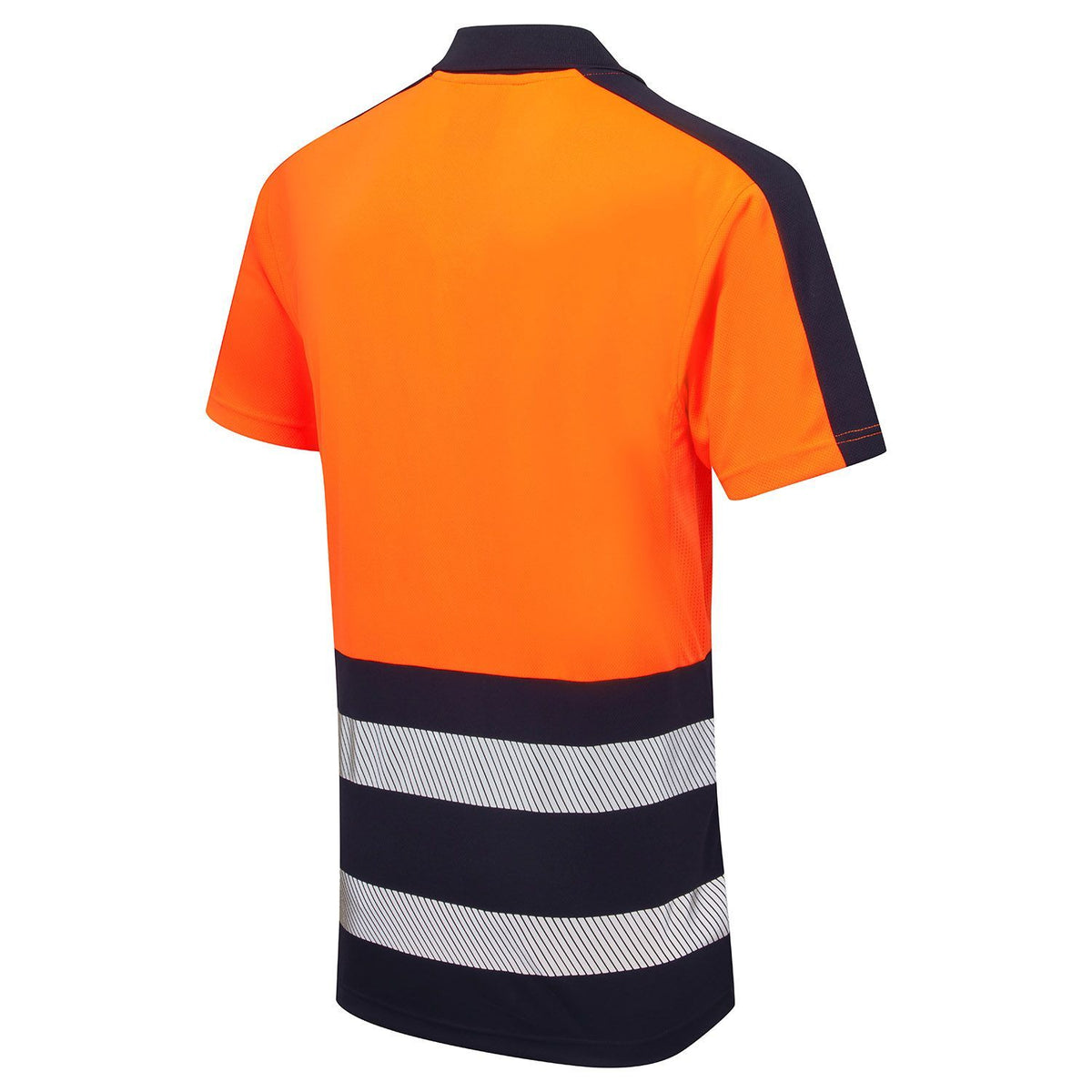 Supertouch Blue Sphere - Essentials Hi-Vis Eco Coolair Orange Polo Shirt, image 3