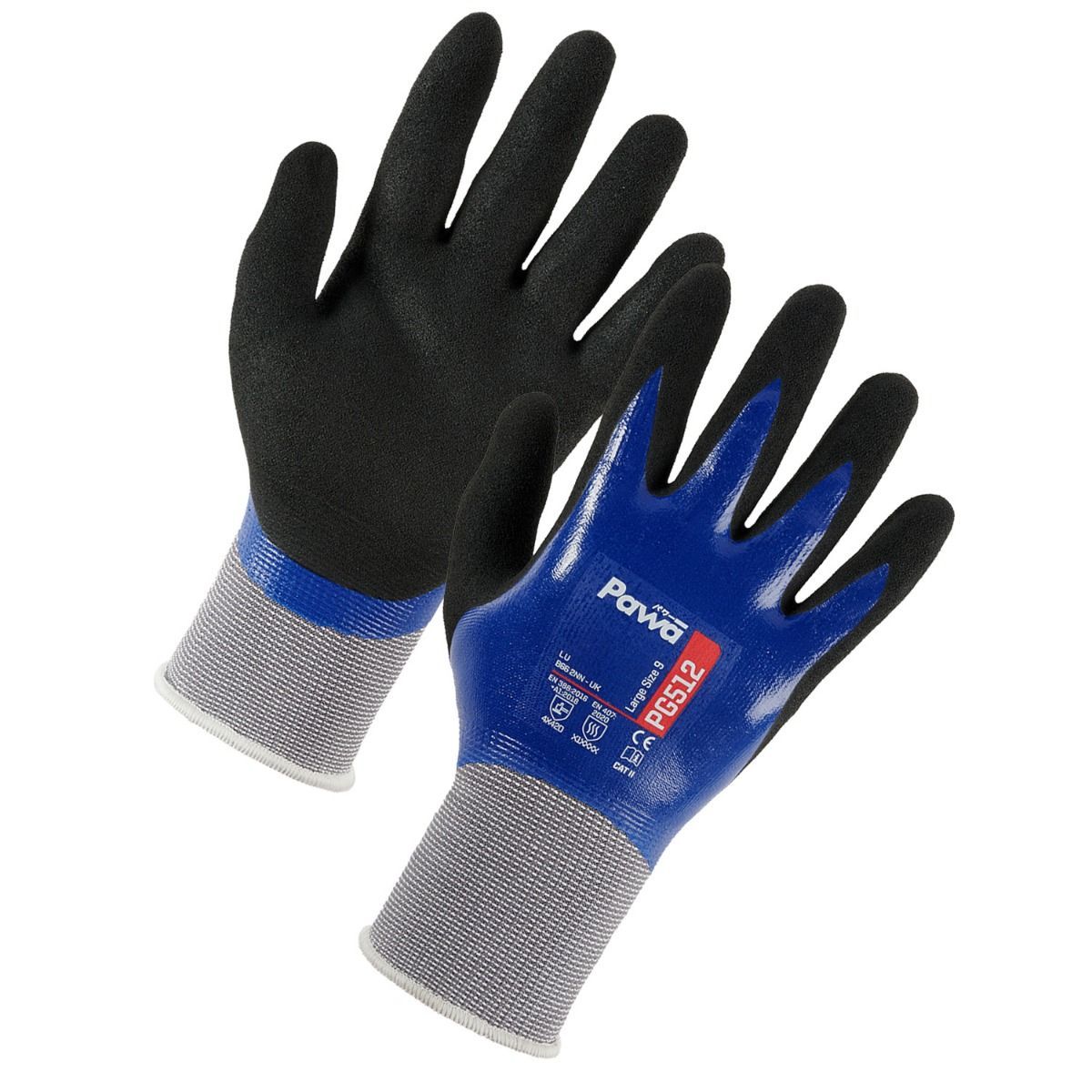 Pawa PG512 Oil Resistant Anti-Cut Gloves, image 4
