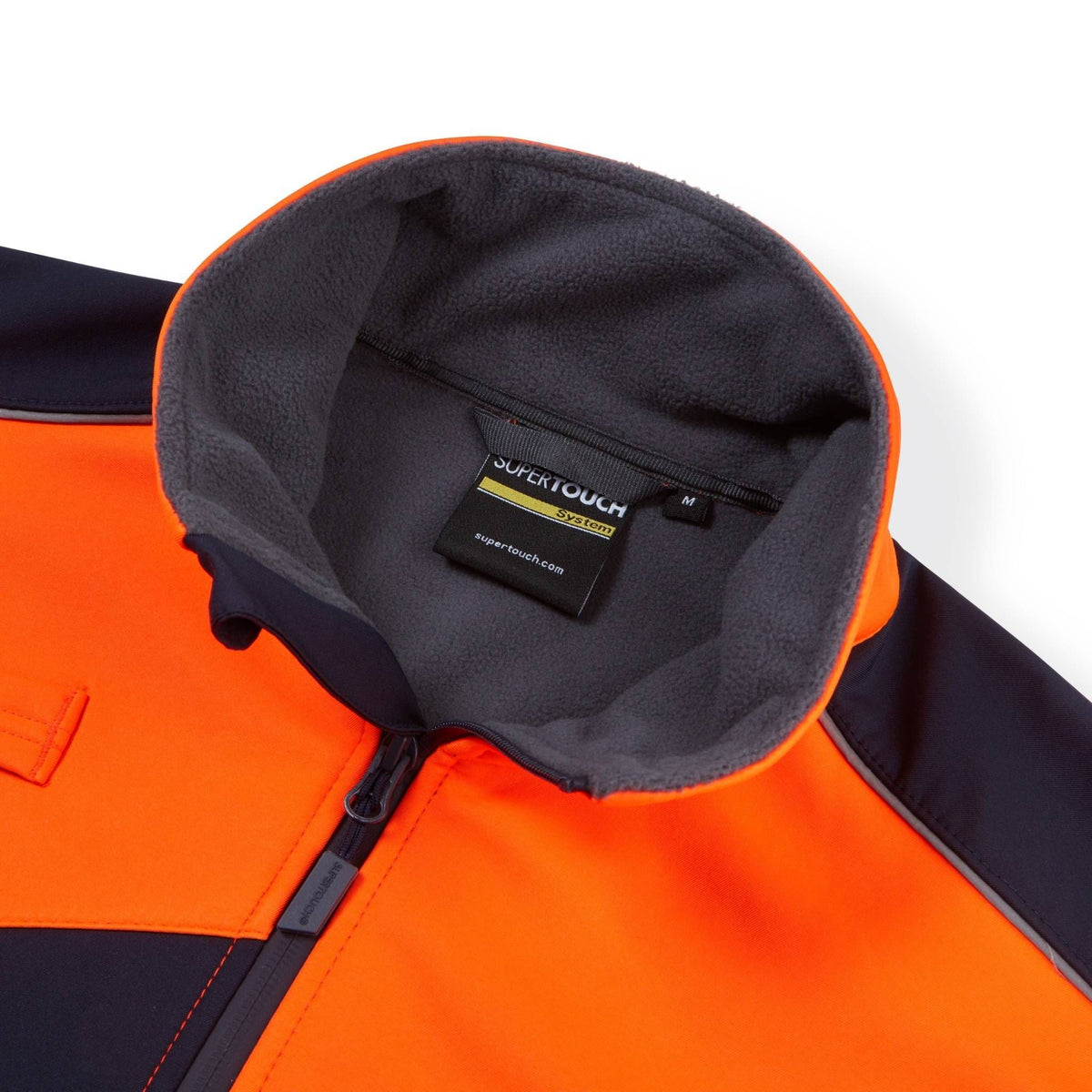 Supertouch Blue Sphere - System Hi Vis Eco 3-Layer Orange Softshell Parka, image 5