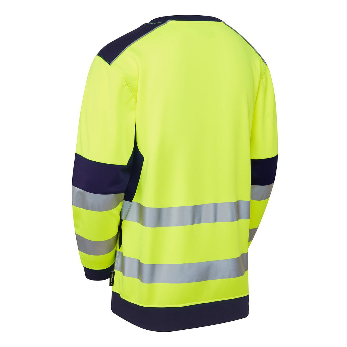Supertouch Blue Sphere - System Hi-Vis ECO Crew Neck Yellow Sweatshirt, image 5