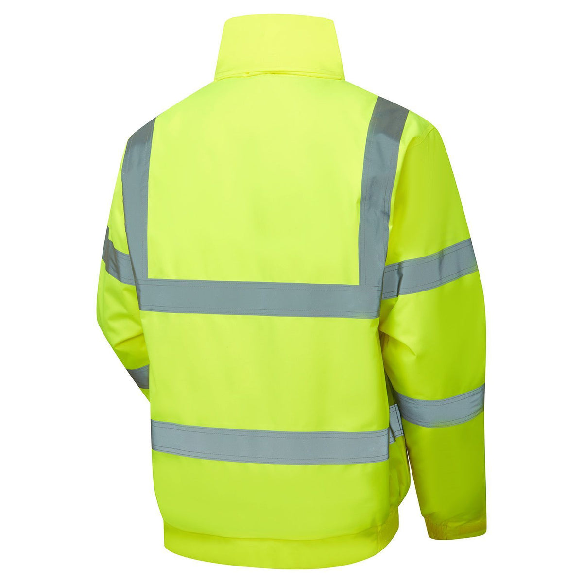 Supertouch Blue Sphere - Supertouch Eco Hi Vis Yellow Bomber Jacket, image 3