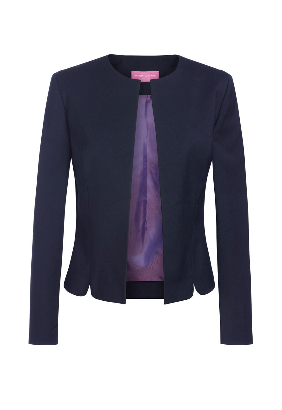 Brook Taverner Rosa Jacket in Navy, main product image
