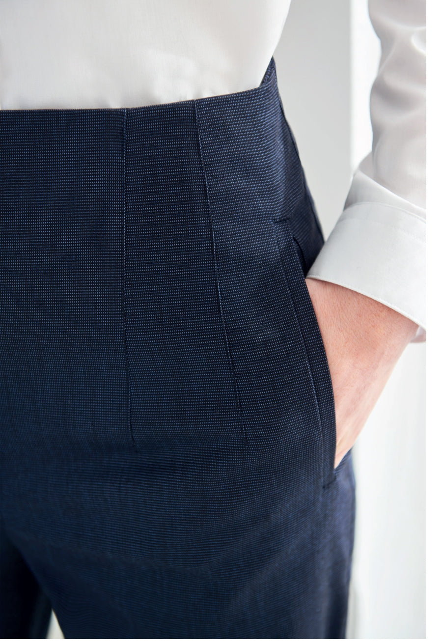 Brook Taverner Rosalind Trouser in Navy, image 6