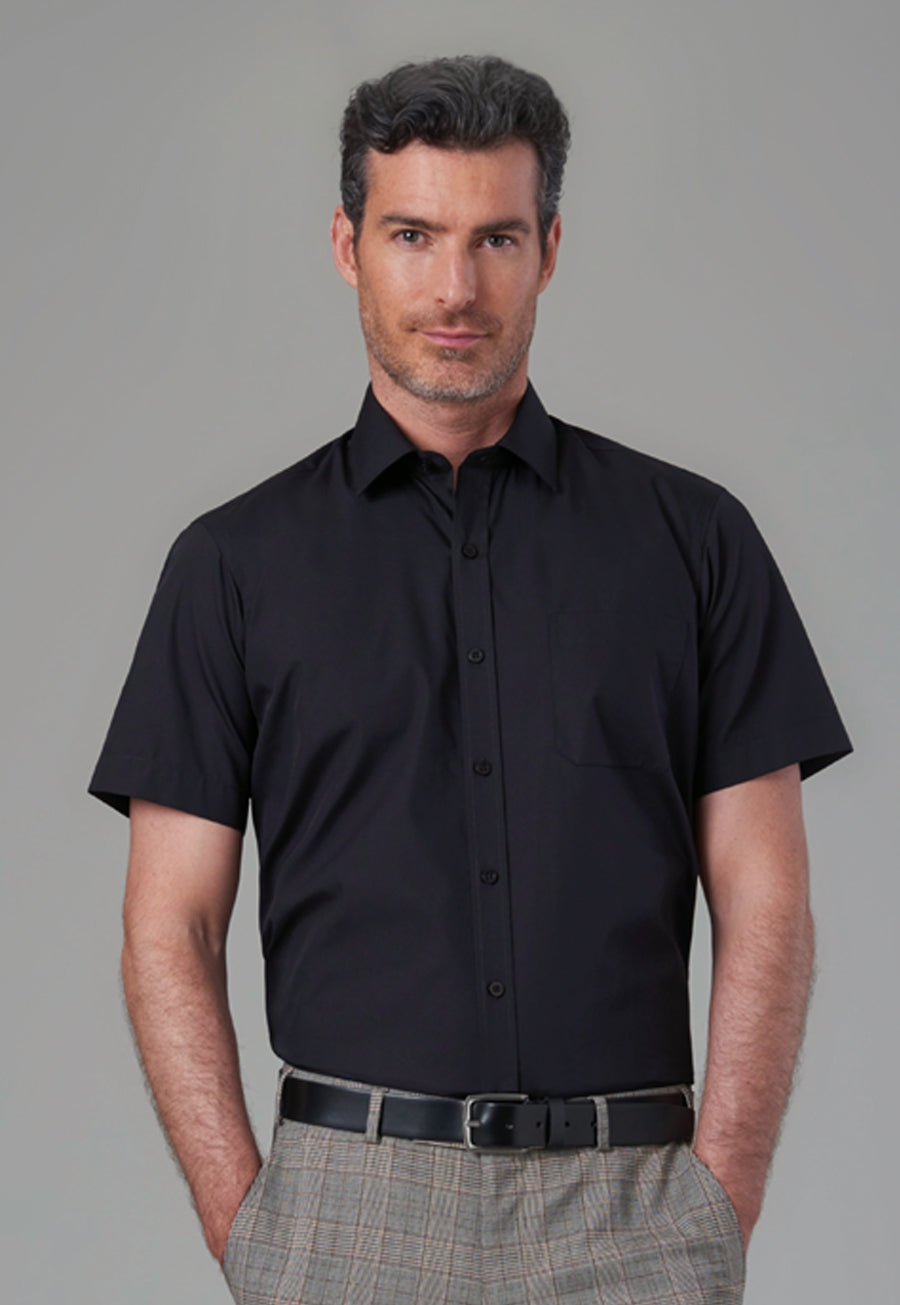 Brook Taverner Rosello Shirt in Black, image 7