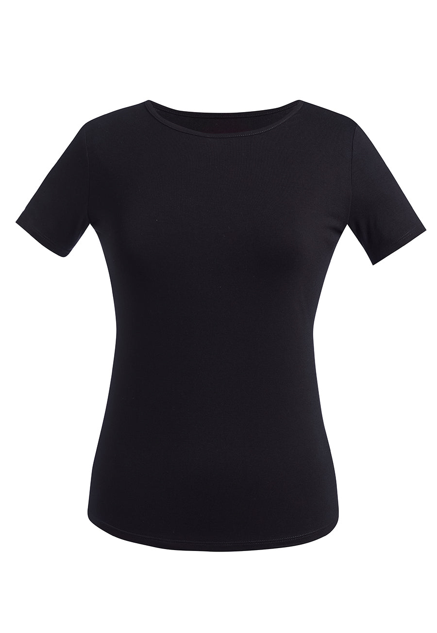 Brook Taverner Sassa Stretch Top in Black, image 2