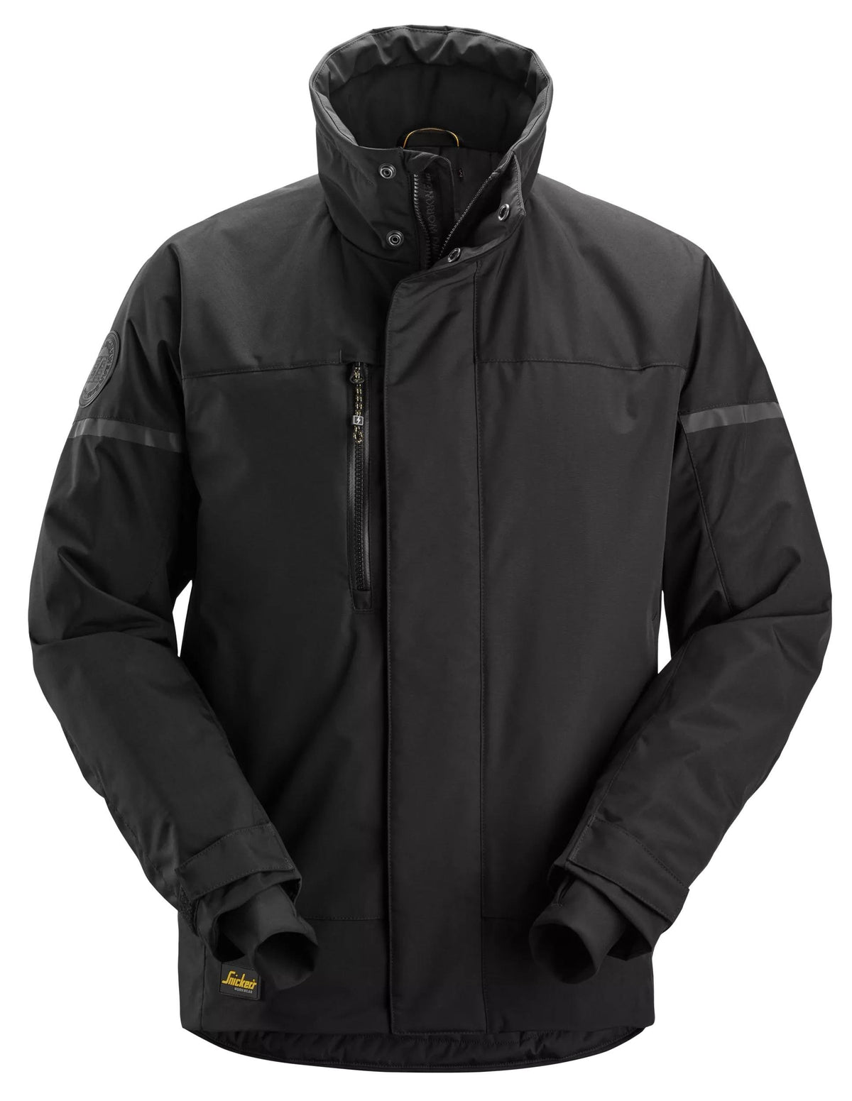 Snickers Workwear AllroundWork, Insulated Jacket in Black/Black