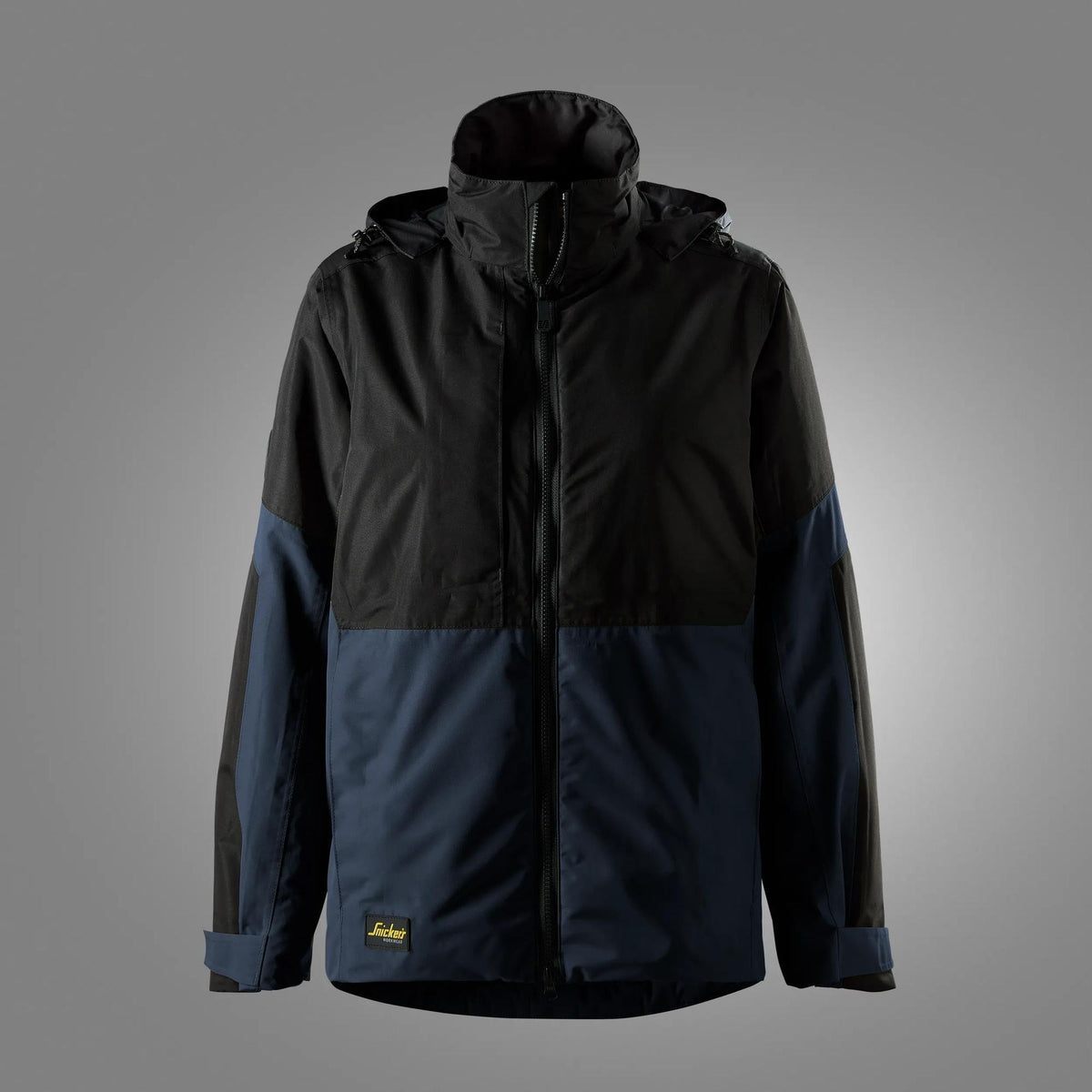 Snickers Workwear AllroundWork, Women's Waterproof Insulated Jacket in Navy/Black