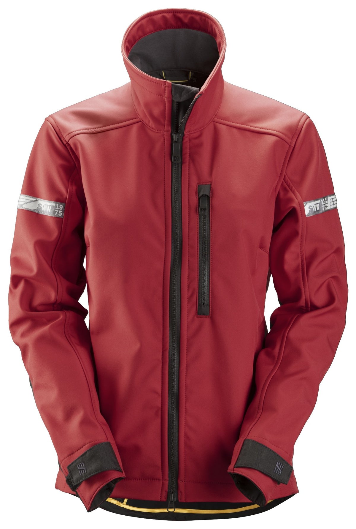 Snickers Workwear AllroundWork, Women's Softshell Jacket in Chili Red/Black