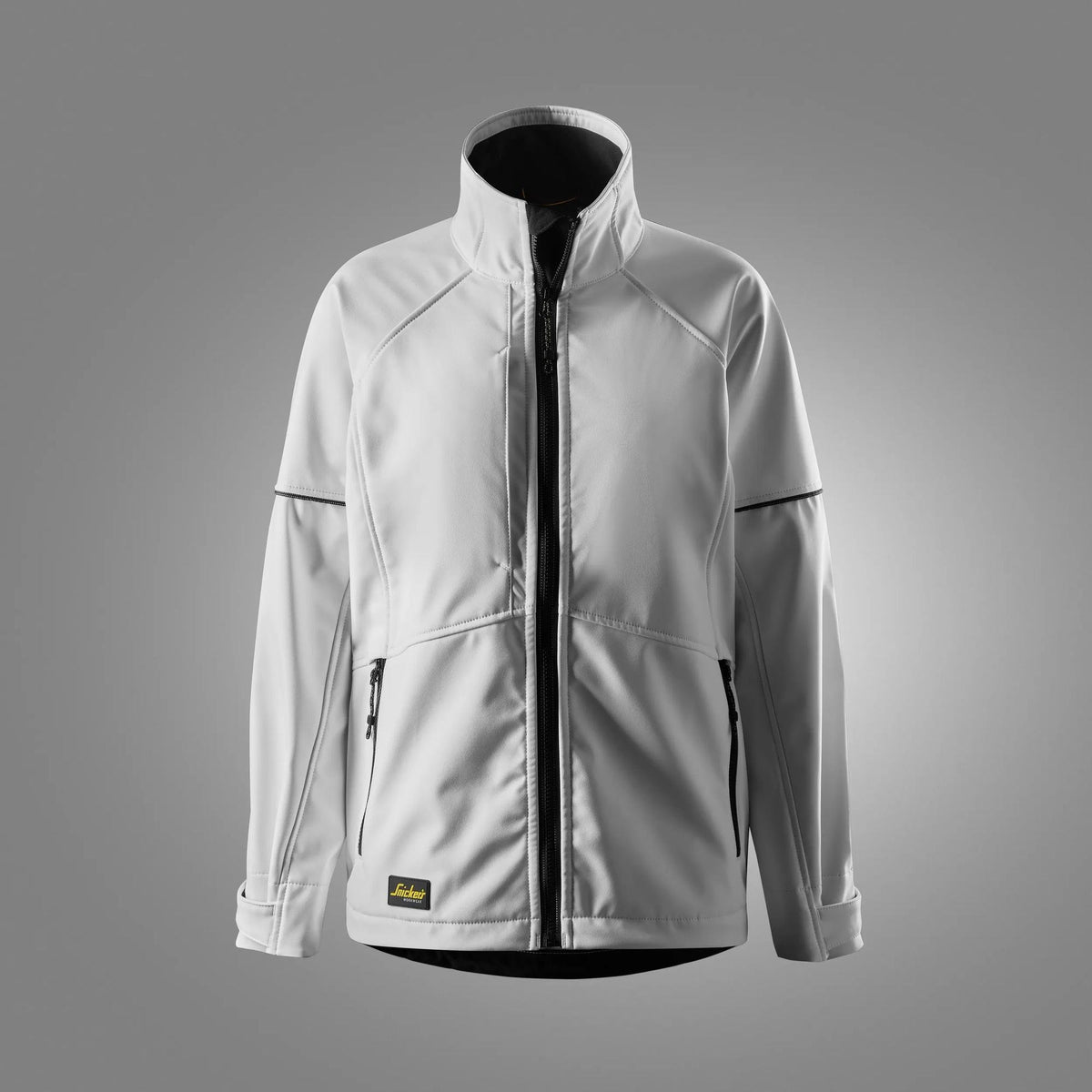 Snickers Workwear AllroundWork, Women's Softshell Jacket in White/Black
