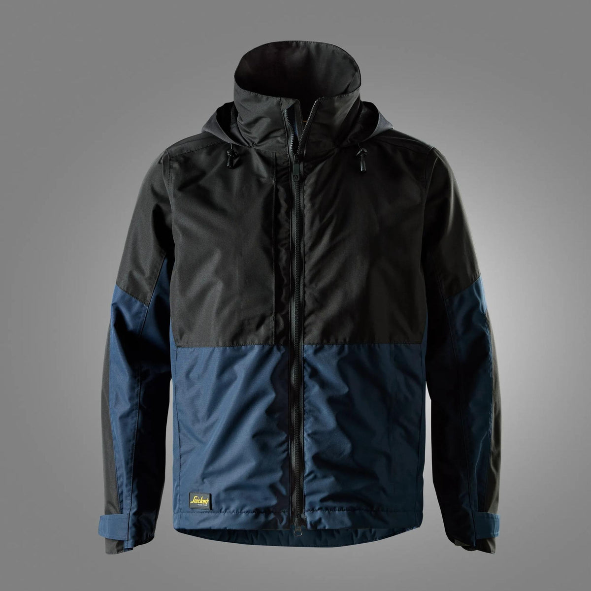 Snickers Workwear AllroundWork, Waterproof Shell Jacket in Navy/Black