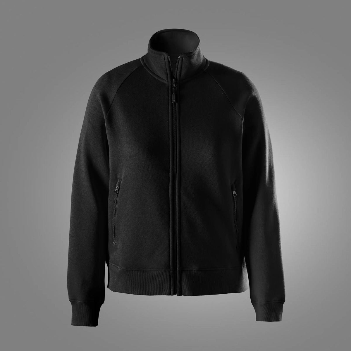 Snickers Workwear Women's Classic Sweatshirt Jacket in Black