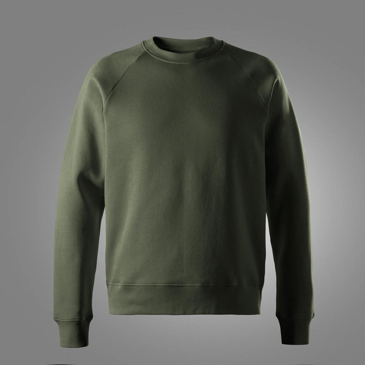 Snickers Workwear Classic Sweatshirt Crewneck in Khaki Green