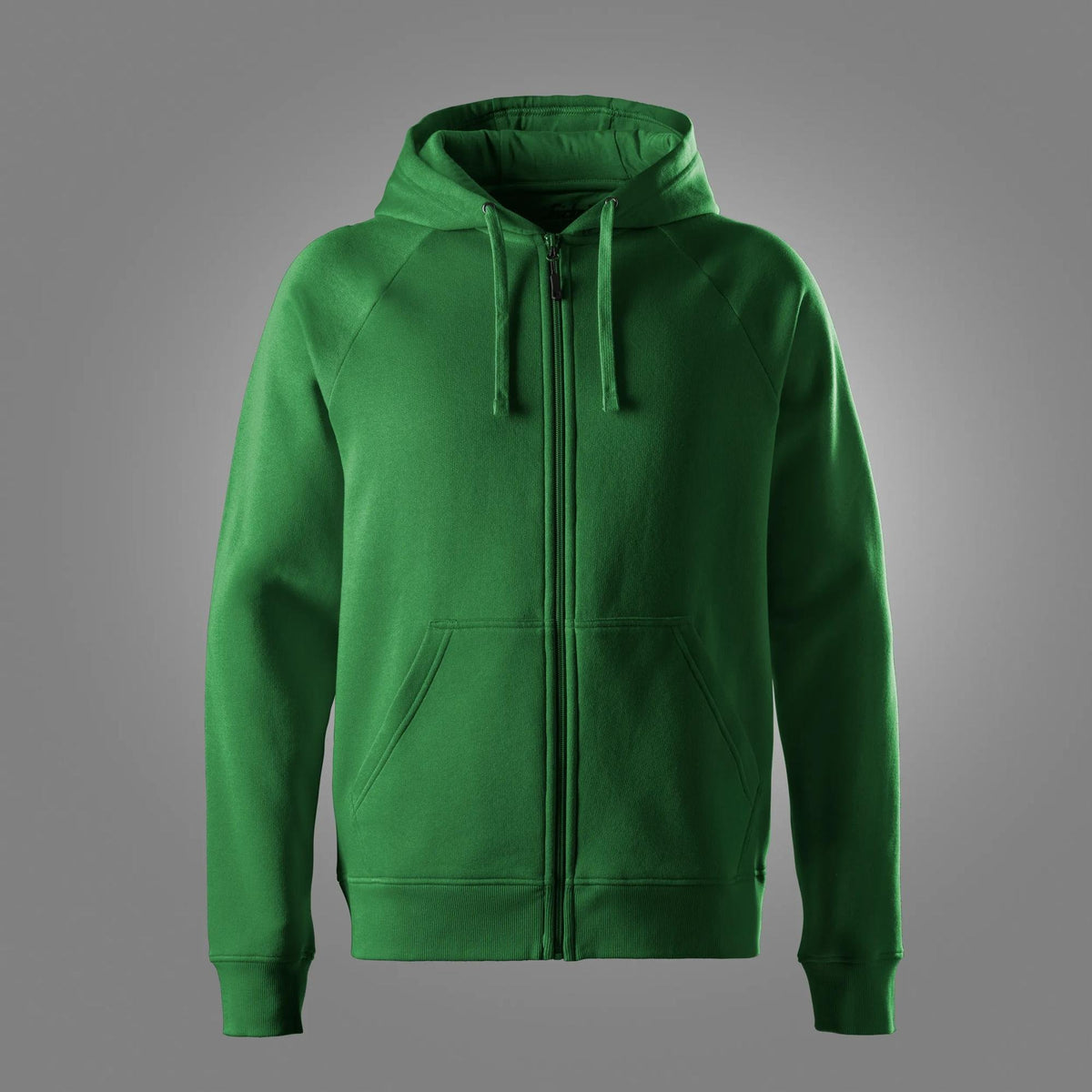 Snickers Workwear Classic Sweatshirt Full Zip Hoodie in Forest Green