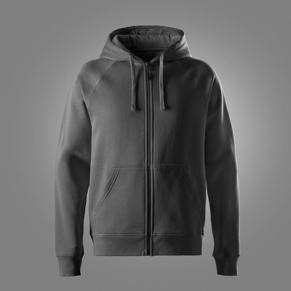 Snickers Workwear Classic Sweatshirt Full Zip Hoodie in Steel Grey