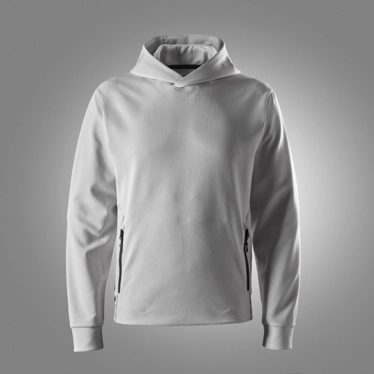 Snickers Workwear Tech Midlayer Hoodie in Ice Grey