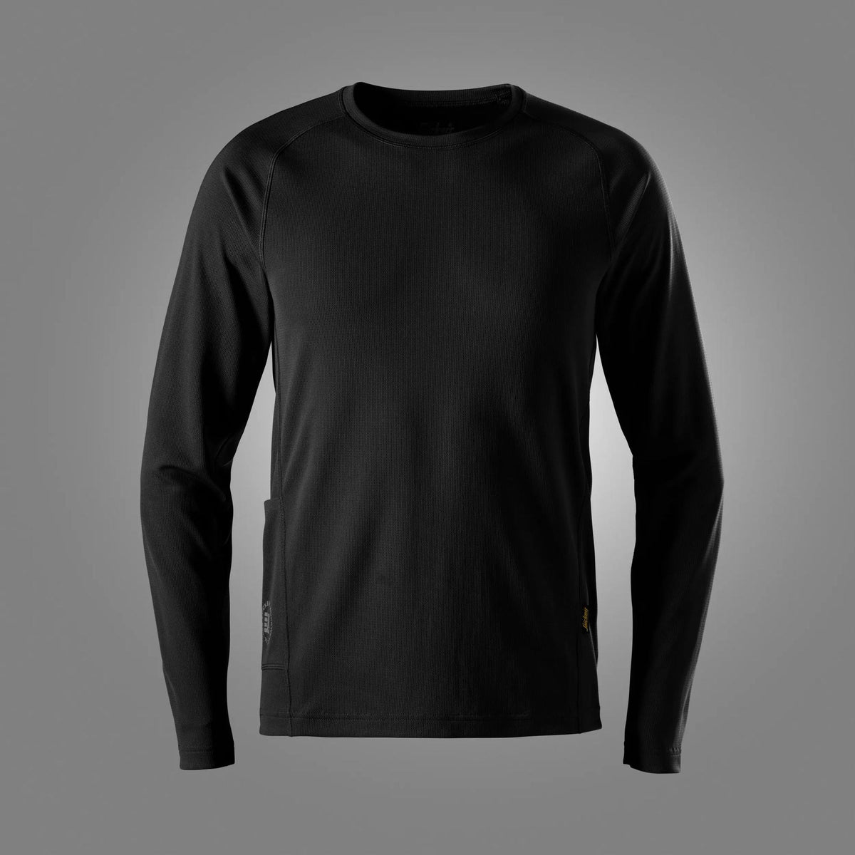 Snickers Workwear StayFresh Long Sleeve T-Shirt in Black
