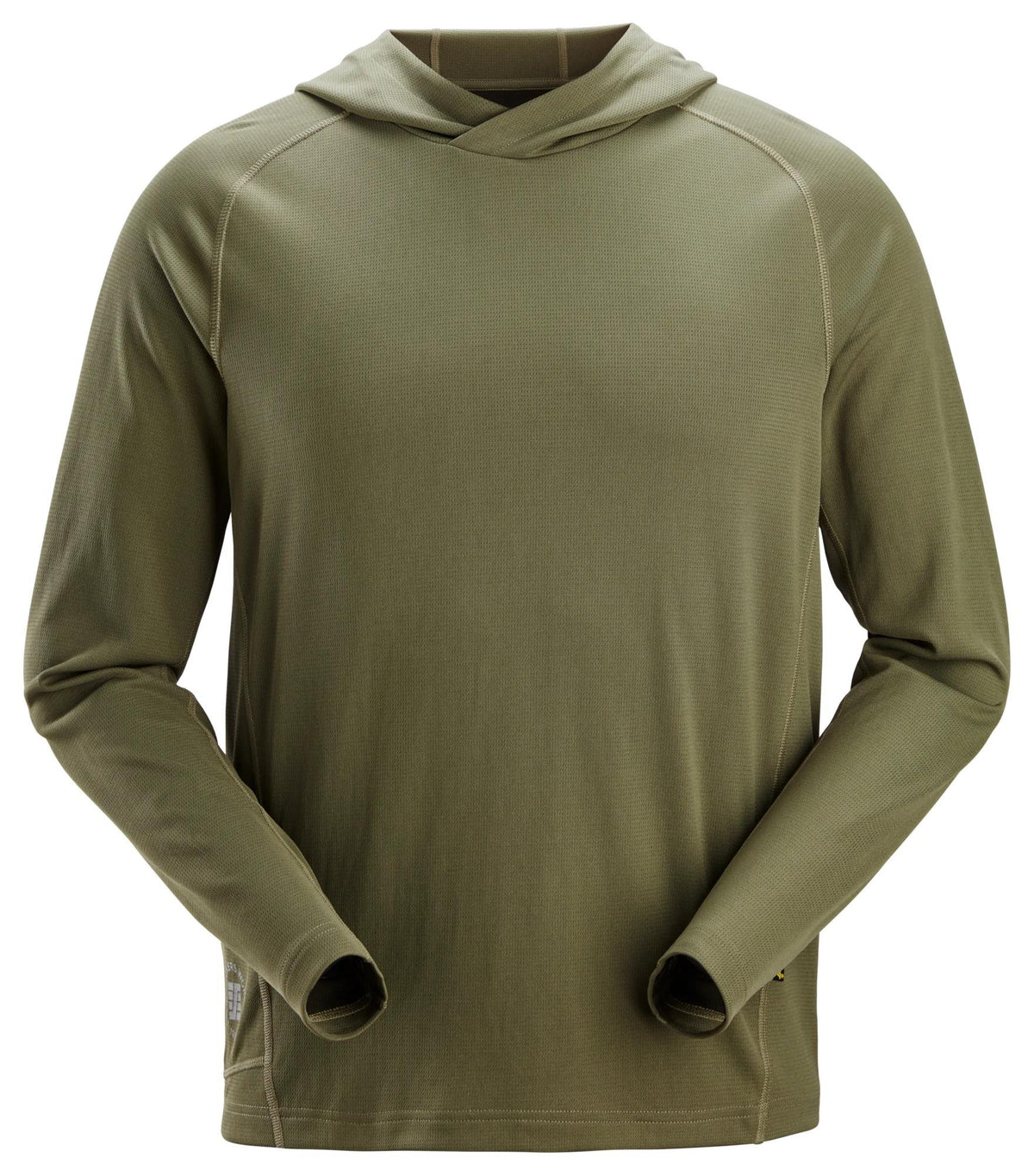 Snickers Workwear StayFresh Hoodie in Khaki Green