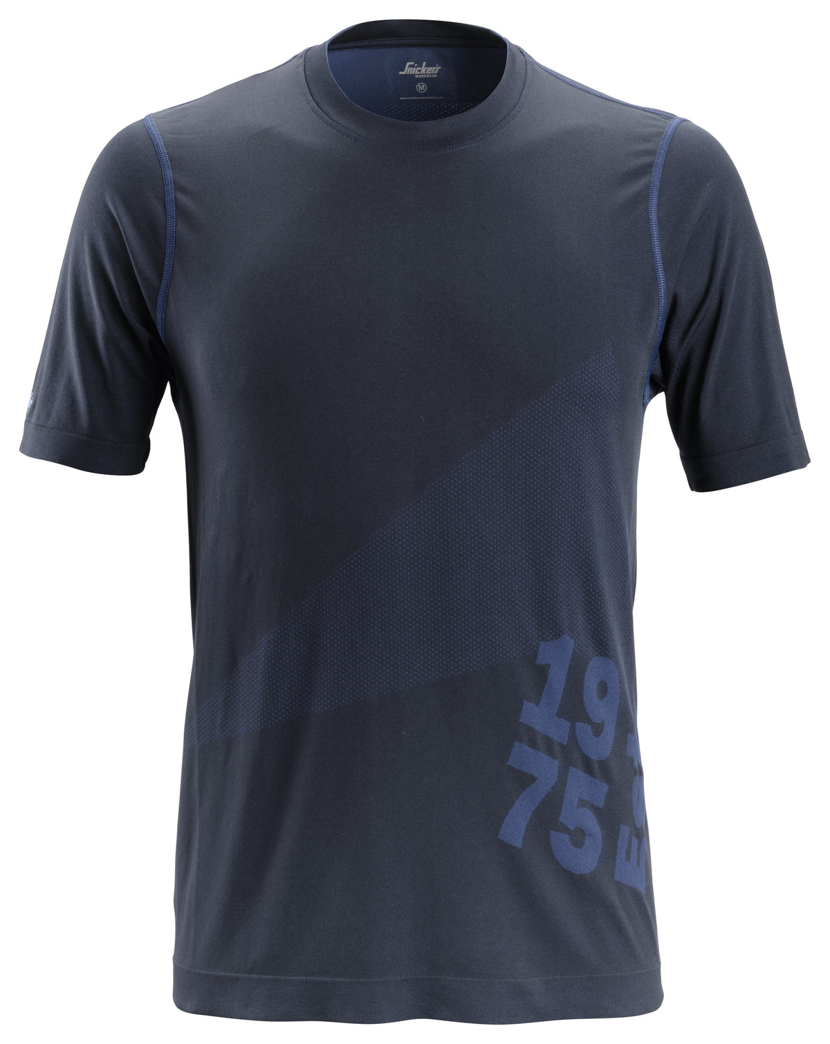 Snickers Workwear FlexiWork, 37.5® Tech Short Sleeve T-Shirt in Navy