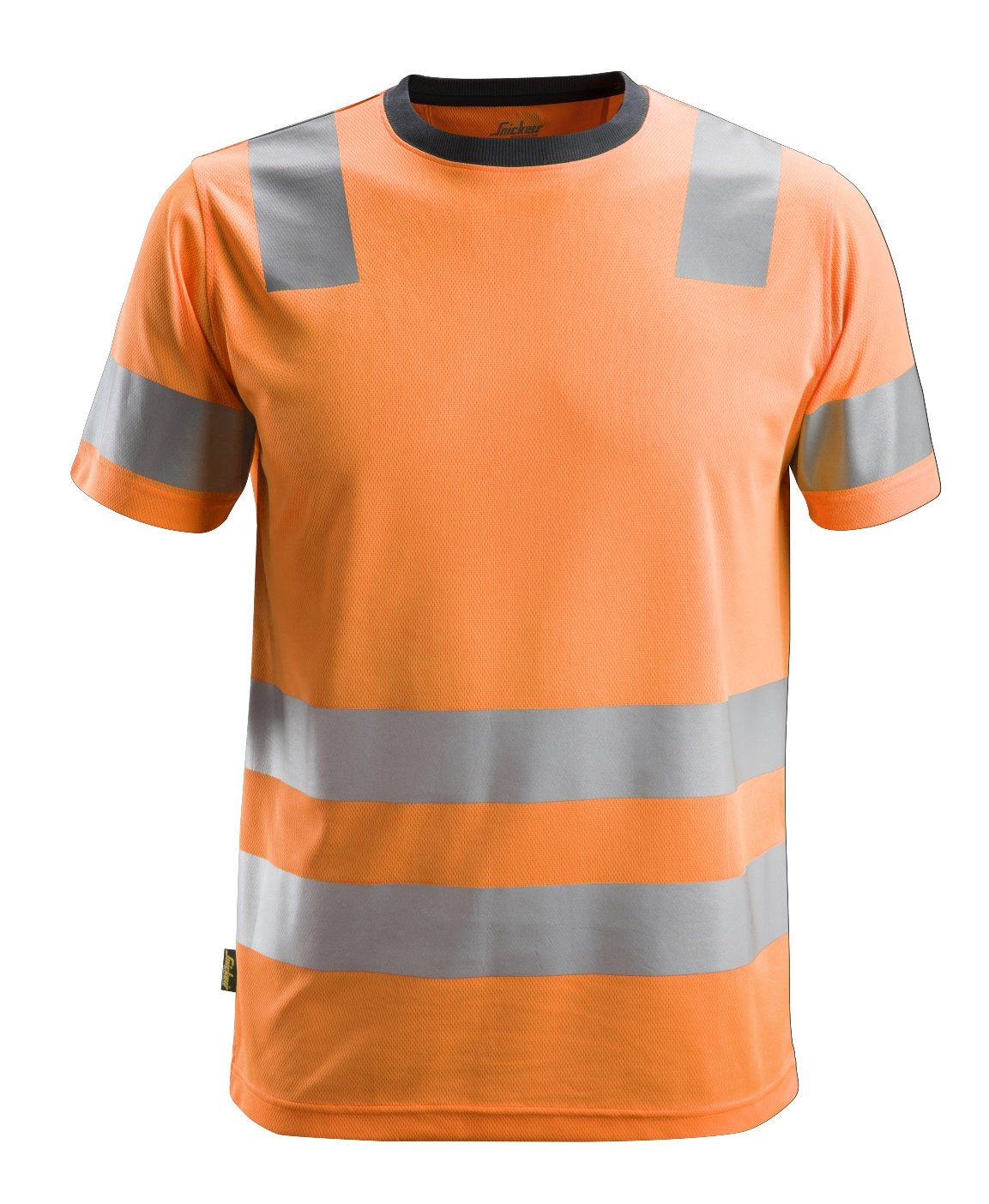 Snickers Workwear High-Vis Class 2, T-Shirt in Hi-Vis Orange