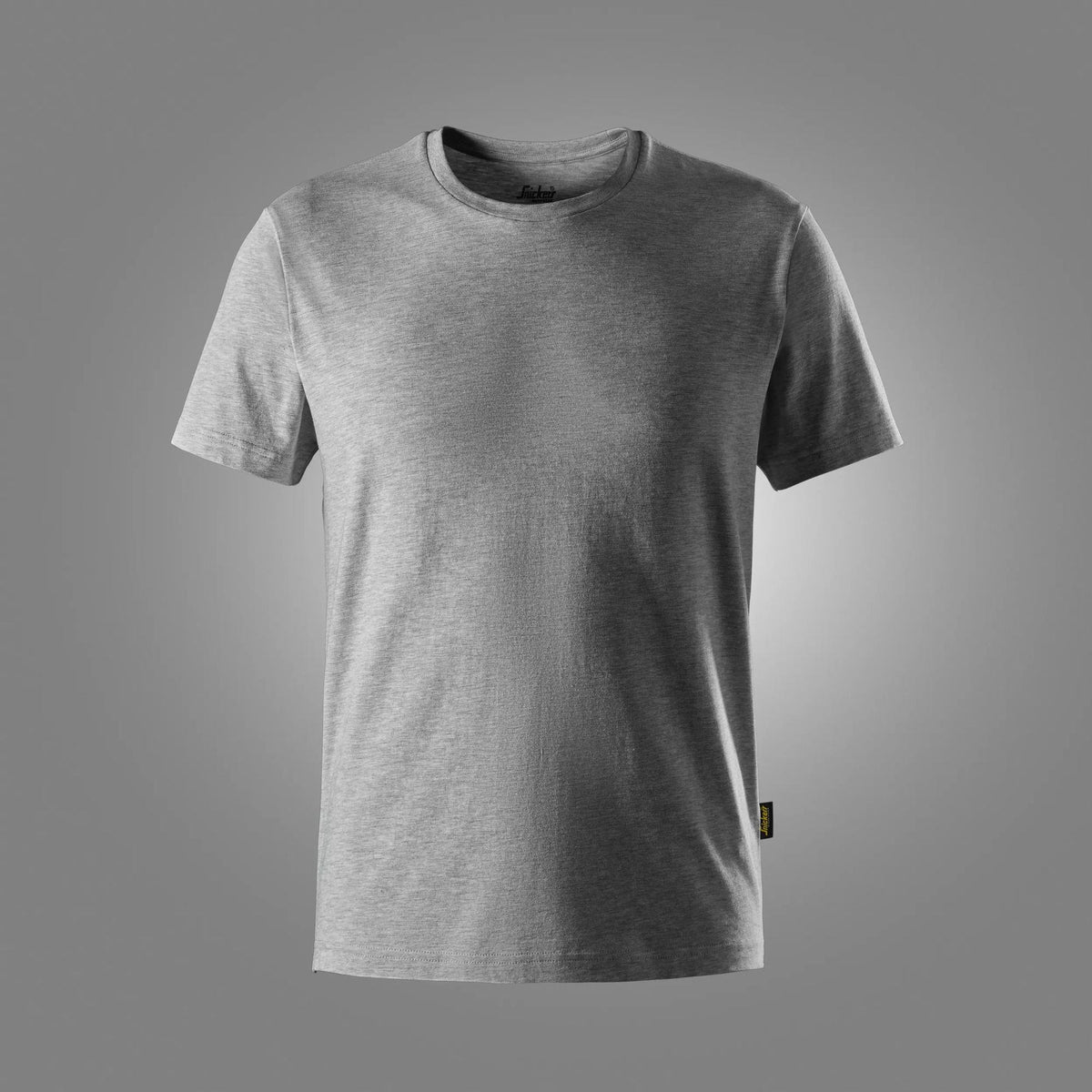 Snickers Workwear Slim Fit T-Shirt in Grey Melange