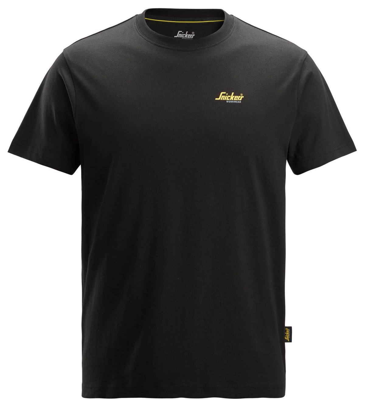 Snickers Workwear Classic Small Logo T-Shirt in Black