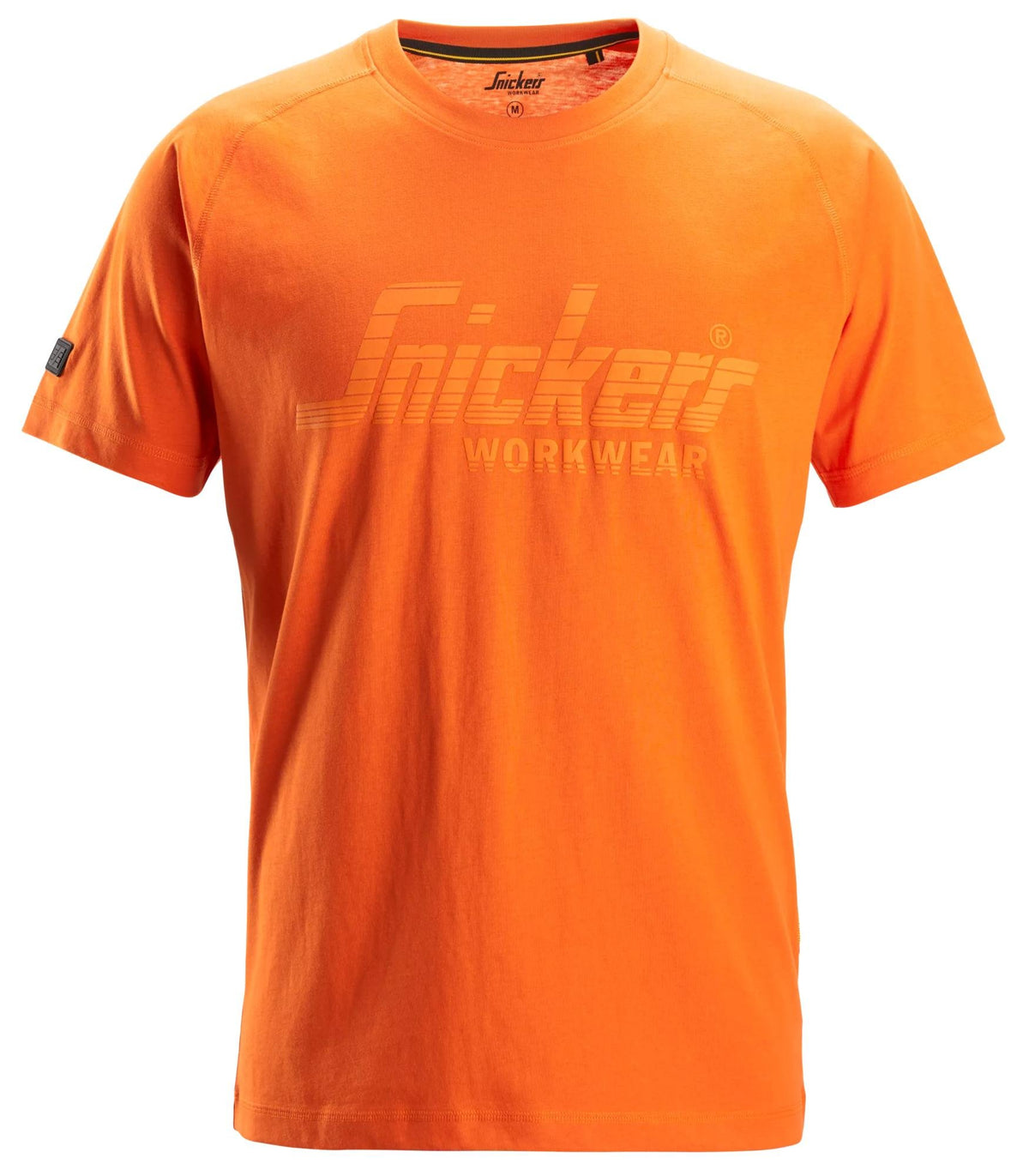 Snickers Workwear Logo T-shirt in Warm Orange