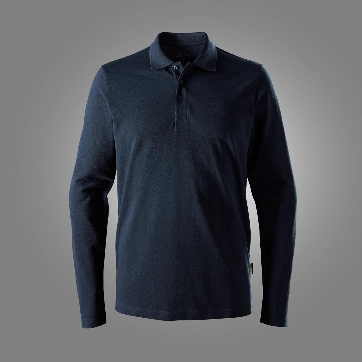 Snickers Workwear Classic Long Sleeve Polo Shirt in Navy