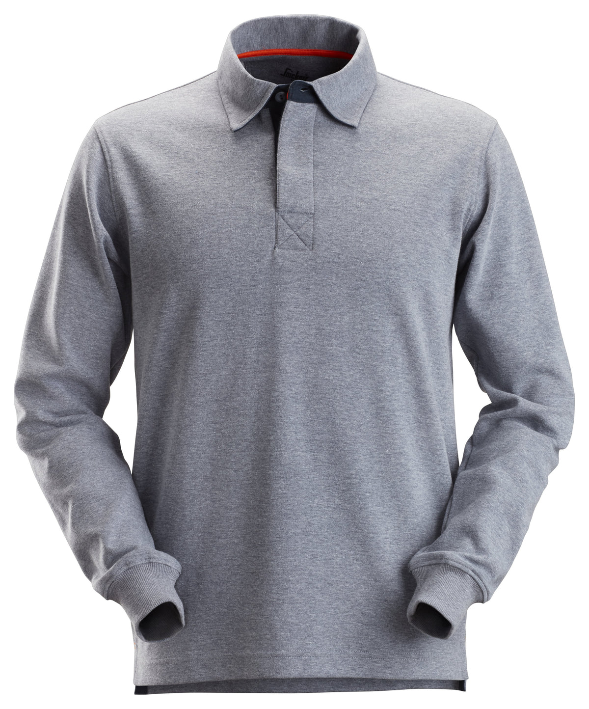 Snickers Workwear AllroundWork, Rugby Shirt in Dark Blue Melange