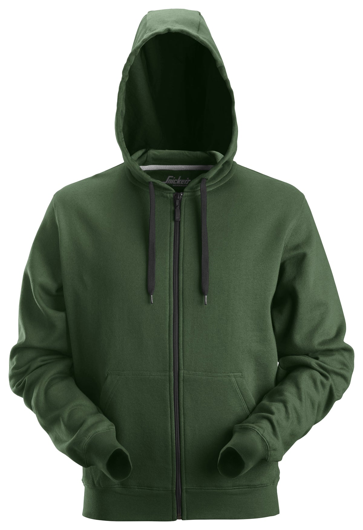 Snickers Workwear Zip Hoodie in Forest Green