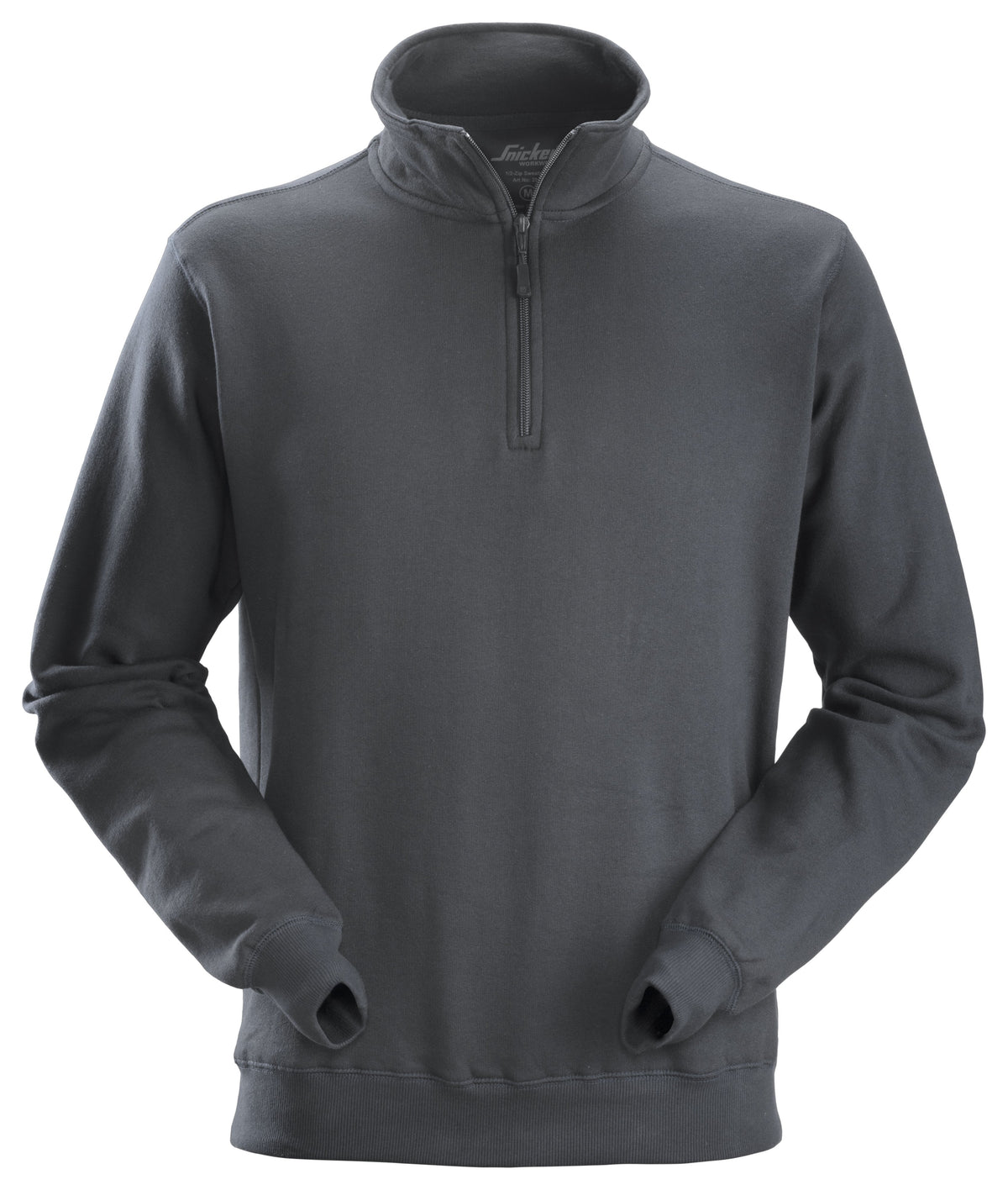 Snickers Workwear ½ Zip Sweatshirt in Steel Grey