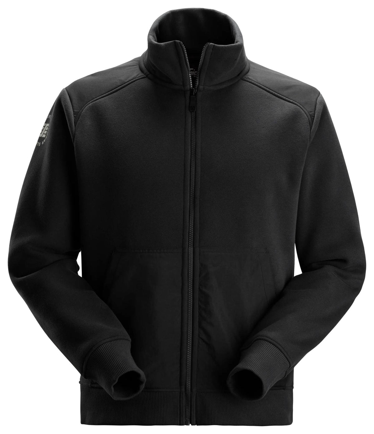 Snickers Workwear Cordura® Tech Sweatshirt Jacket in Black/Black